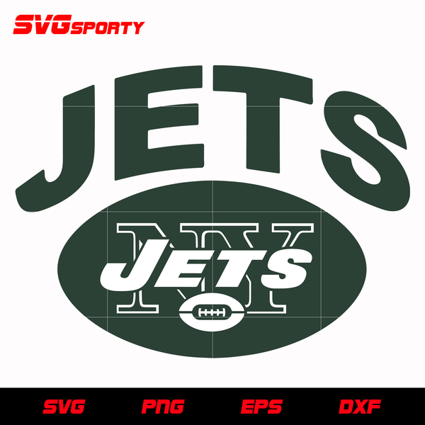 DoomsvgNEWYORK JETS, Skyline Football Shape Sport svg