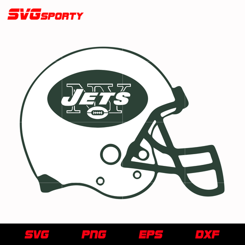 New York Jets Helmet svg, nfl svg, eps, dxf, png, digital file