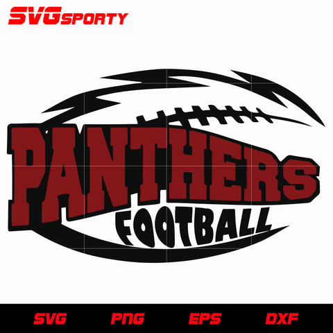 Panthers Football 3 svg, nfl svg, eps, dxf, png, digital file