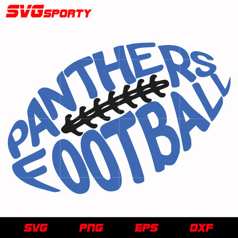 Panthers Football svg, nfl svg, eps, dxf, png, digital file