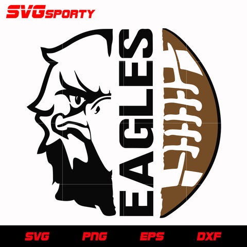 Philadelphia Eagles Ball svg, nfl svg, eps, dxf, png, digital file