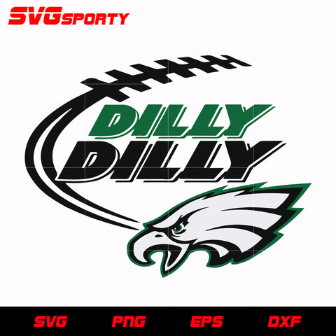 Philadelphia Eagles Dilly Dilly Eagles svg, nfl svg, eps, dxf, png, digital file