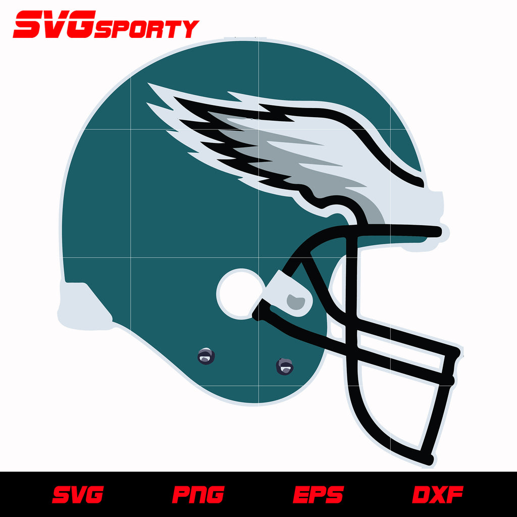 Philadelphia Eagles Helmet svg, nfl svg, eps, dxf, png, digital