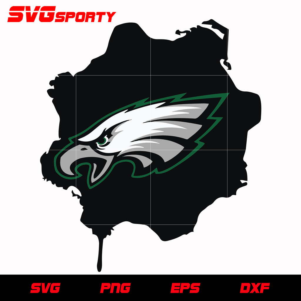 Philadelphia Eagles Logo Silhouette PNG NFL SVG Cut File for Cricut Digital  Download