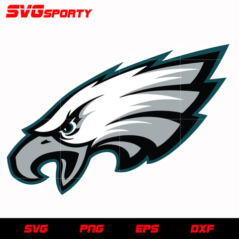 Philadelphia Eagles Mascot Logo svg, nfl svg, eps, dxf, png, digital file