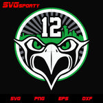 Seattle Seahawks Art 2 svg, nfl svg, eps, dxf, png, digital file