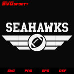 Seattle Seahawks Football svg, nfl svg, eps, dxf, png, digital file