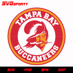 Tampa Bay Buccaneers Circle Logo svg, nfl svg, eps, dxf, png, digital file
