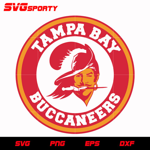 Tampa Bay Buccaneers Circle Logo svg, nfl svg, eps, dxf, png, digital file