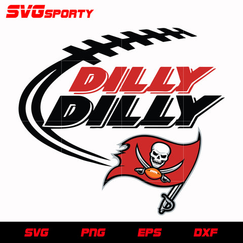 Tampa Bay Buccaneers Dilly Dilly svg, nfl svg, eps, dxf, png, digital file