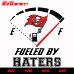 Tampa Bay Buccaneers Fueled By Haters svg, nfl svg, eps, dxf, png, digital file