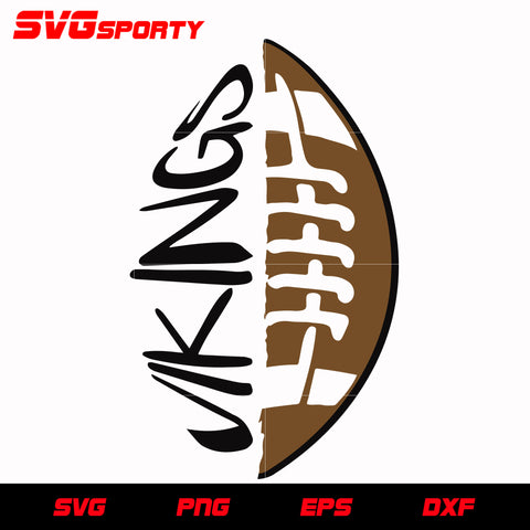 Vikings Football Logo svg, nfl svg, eps, dxf, png, digital file