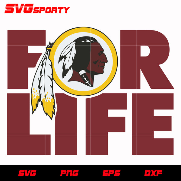 Washington Redskins Logo 2 svg, nfl svg, eps, dxf, png, digital file – SVG  Sporty