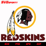 Washington Redskins Logo svg, nfl svg, eps, dxf, png, digital file